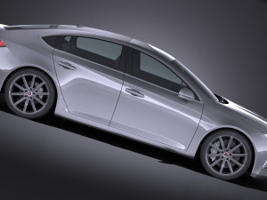 Generic Sedan NN 2017 3D 模型