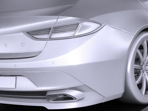 Generic Sedan NN 2017 3D 模型