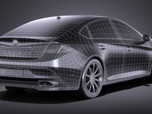 Generic Sedan NN 2017 3D 模型