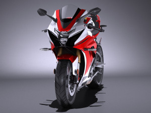Generic Sport Bike 2017 Modello 3D