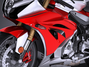 Generic Sport Bike 2017 Modello 3D