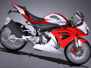 Generic Sport Bike 2017 Modello 3D
