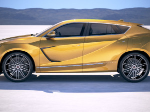 Generic Sport SUV Coupe 2019 3D Model