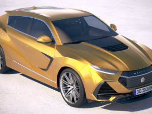 Generic Sport SUV Coupe 2019 3D Model