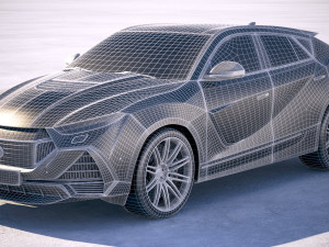 Generic Sport SUV Coupe 2019 3D Model