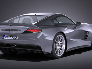 Generic Sport Coupe 2017 3D मॉडल