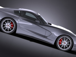 Generic Sport Coupe 2017 3D मॉडल