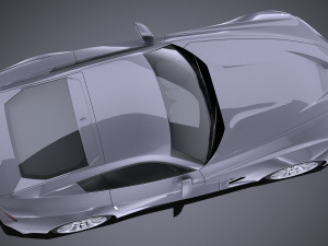 Generic Sport Coupe 2017 3D मॉडल