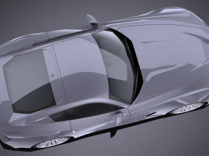 Generic Sport Coupe 2017 3D Model