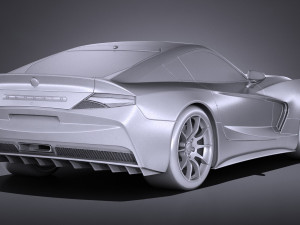 Generic Sport Coupe 2017 3D मॉडल