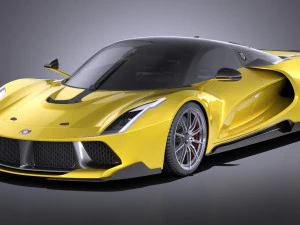 Generic Supercar 2017 3D Model