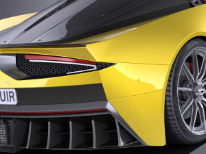 Generic Supercar 2017 3D Model