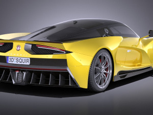 Generic Supercar 2017 Modelo 3D