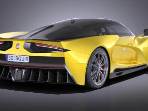 Generic Supercar 2017 3D Model