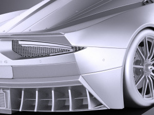 Generic Supercar 2017 Modelo 3D