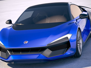Generic Supercar 2018 Modelo 3D