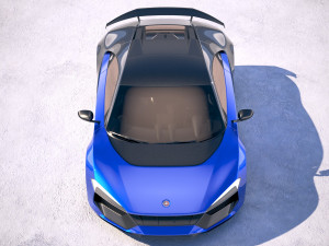 Generic Supercar 2018 Modelo 3D