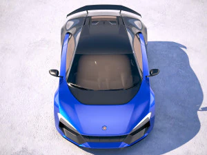 Generic Supercar 2018 3D Model