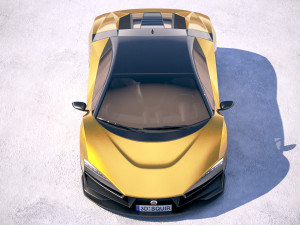 Generic Supercar 5 2018 Modèle 3D