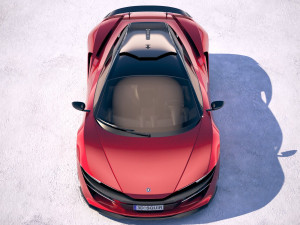 Generic Supercar v3 2018 3D-Modell
