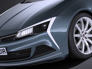 Generic Estate Wagon V2 2017 Modelo 3D