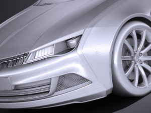 Generic Estate Wagon V2 2017 Modelo 3D