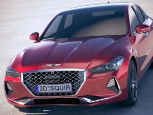 Genesis G70 2018 Modelo 3D