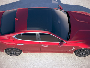 Genesis G70 2018 Modelo 3D
