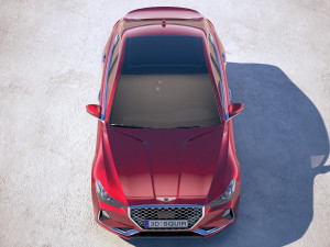 Genesis G70 2018 Modelo 3D