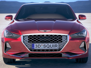 Genesis G70 2018 Modelo 3D