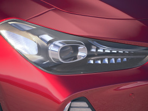 Genesis G70 2018 Modelo 3D