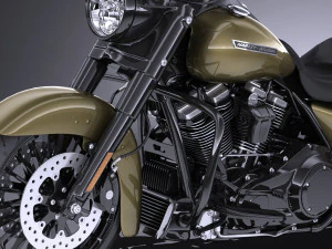 Harley Davidson Road King Special 2018 3D Model