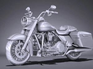 Harley Davidson Road King Special 2018 3D Model