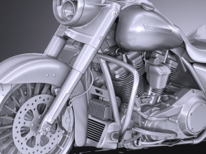 Harley Davidson Road King Special 2018 3D मॉडल