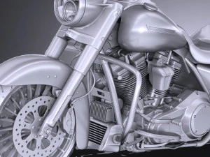 Harley Davidson Road King Special 2018 3D Model