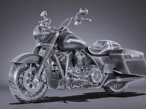 Harley Davidson Road King Special 2018 3D Model