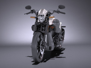 Harley Davidson Softail FXDR 2019 Model 3D