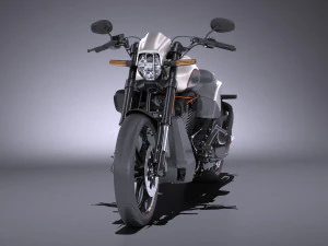 Harley Davidson Softail FXDR 2019 3D Model