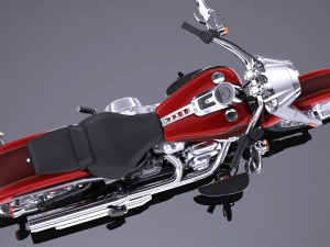 Harley-Davidson Fat Boy 2018 3D Model