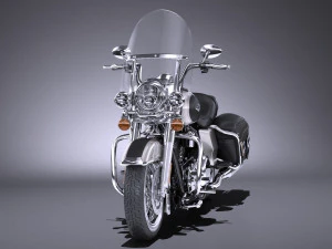 Harley-Davidson Road King 2018 3D Model