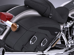 Harley-Davidson Road King 2018 3D Model