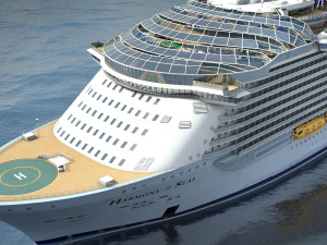 Harmony of the Seas 3D Model