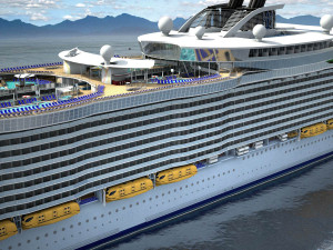 Harmony of the Seas 3D Model