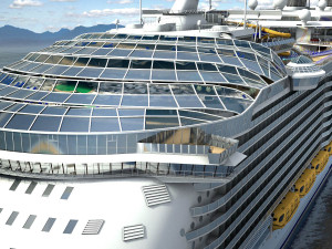 Harmony of the Seas 3D Model