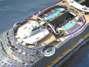 Harmony of the Seas 3D Model