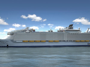 Harmony of the Seas 3D Model
