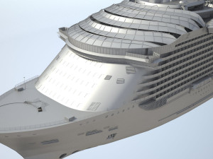Harmony of the Seas 3D Model