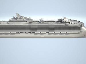 Harmony of the Seas 3D Model