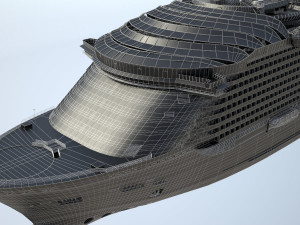 Harmony of the Seas 3D Model