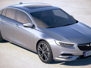 Holden Commodore 2018 3D 모델